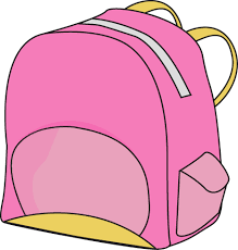 a pink bag